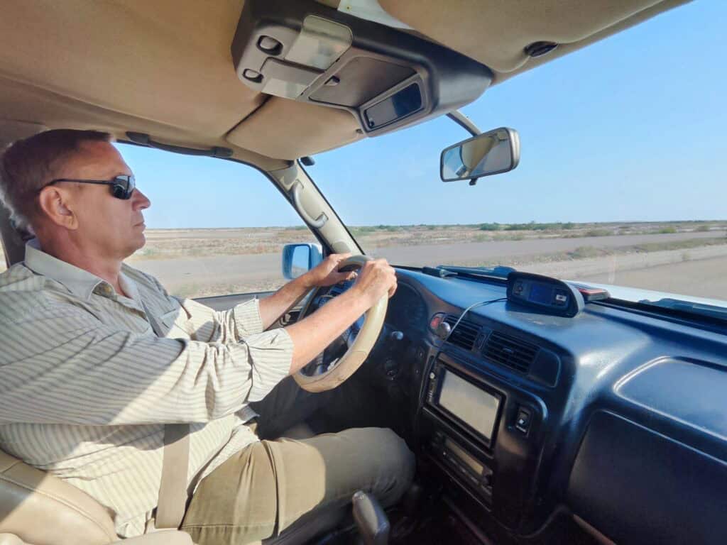 Turkménsko - Uzbecká hranica je cesta v čase||