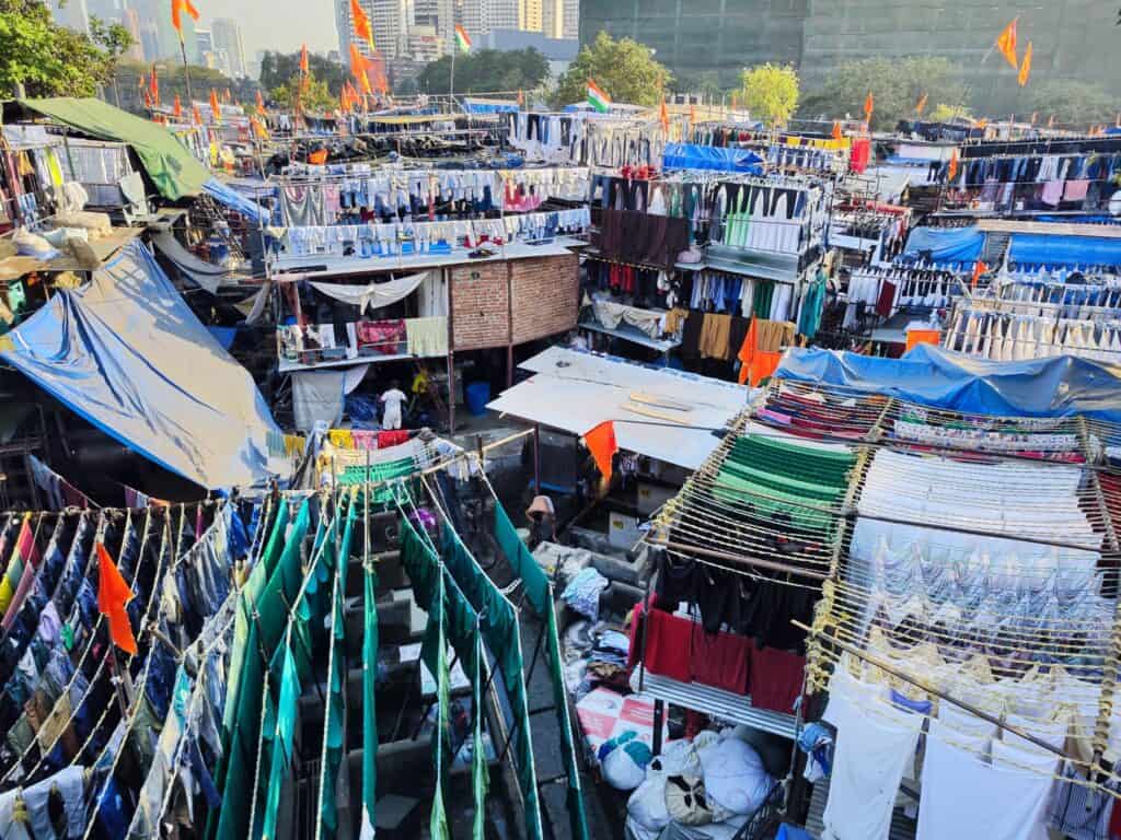 Dhobi Ghat je najväčšia práčovňa||