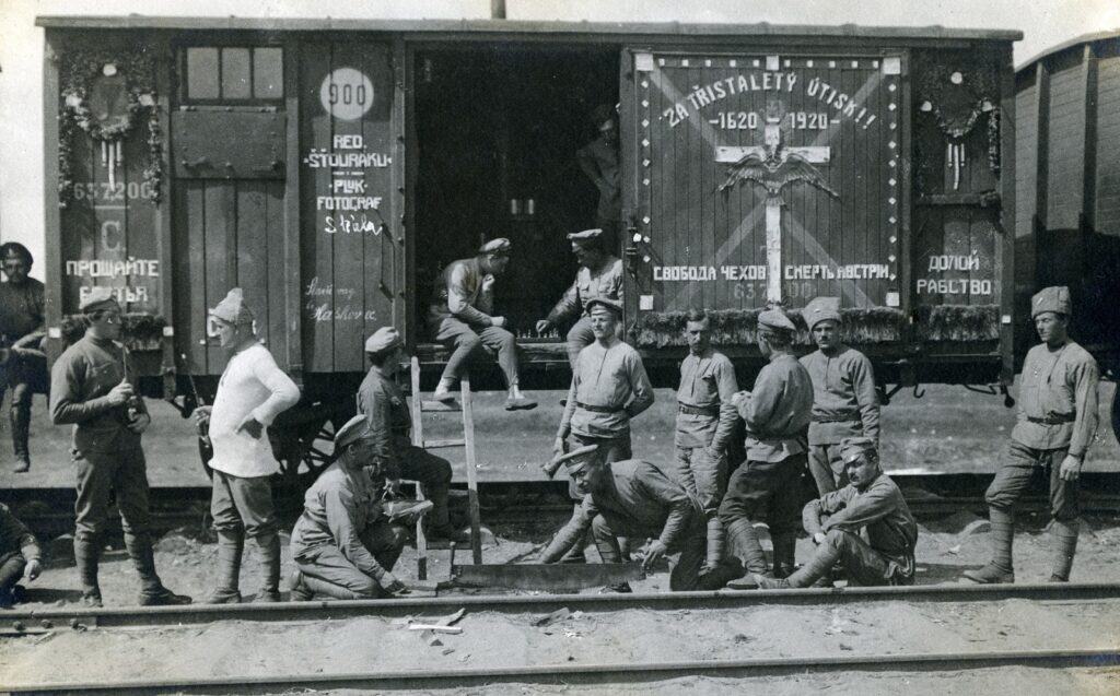 Transsibírska magistrála v rukách československých légií||